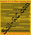 Standard Lettering Contents