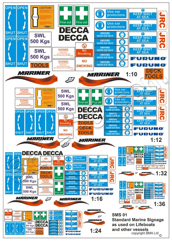 SMS - Standard Marine Signage
